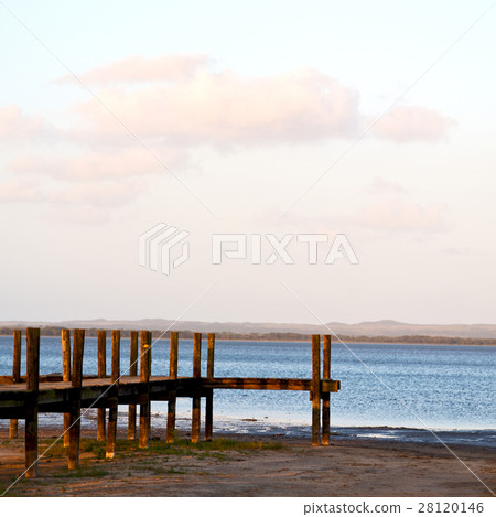 in south africa nature reserve and pier in south africa nature reserve and pier 28120146