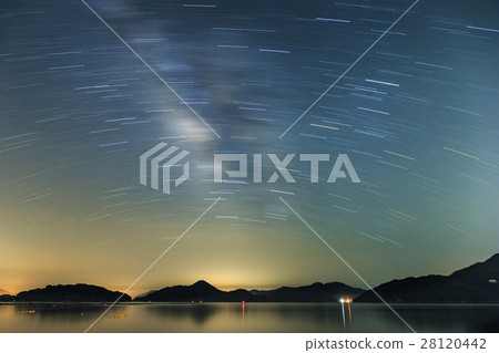 The star sky of Setouchi south sky The star sky of Setouchi south sky 28120442