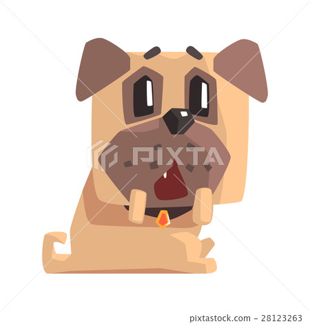 Outraged And Surprised Little Pet Pug Dog Puppy Outraged And Surprised Little Pet Pug Dog Puppy 28123263