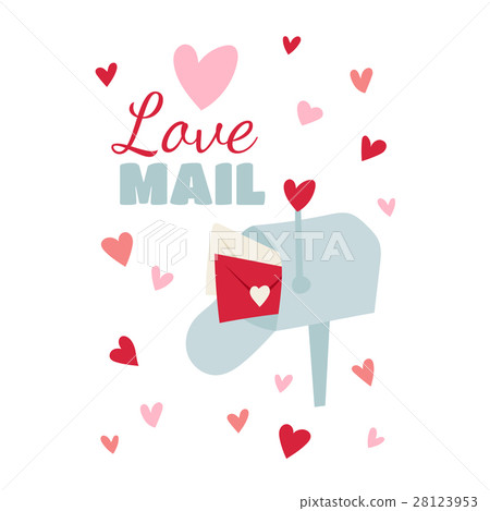 Happy Valentines Day greeting card vector - Stock Illustration ...