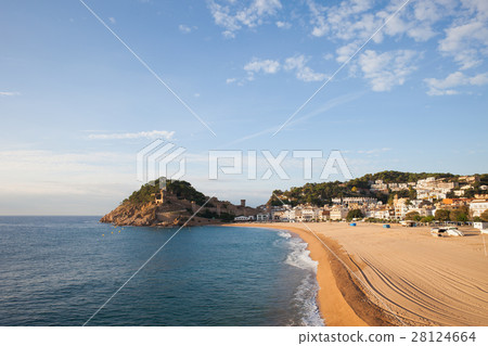 Beach in Tossa de Mar on Costa Brava 28124664