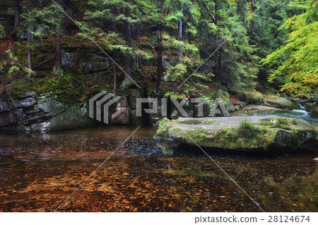 Stream in Karkonosze Mountains 28124674