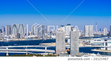 Tokyo Sky Tree and Urban Landscape 28125467