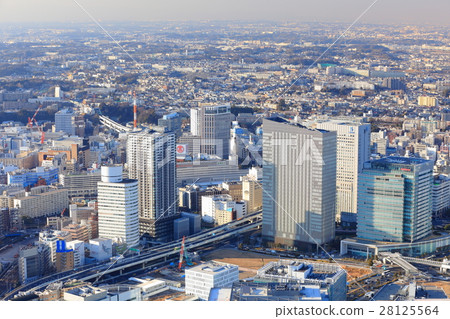 Night view of Yokohama Minato Mirai 28125564
