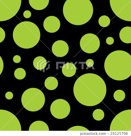 Vector Seamless Pattern with circle shapes 28125706