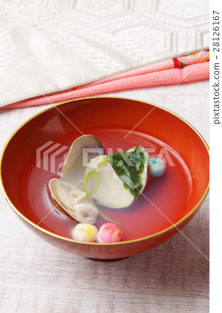 Clam soup 28126167