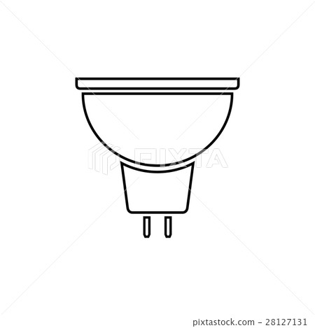 Light bulb icon. Vector. Light bulb icon. Vector. 28127131
