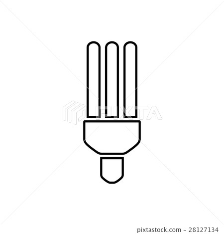 Light bulb icon. Vector. 28127134