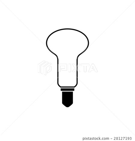 Light bulb icon. Vector. Light bulb icon. Vector. 28127193