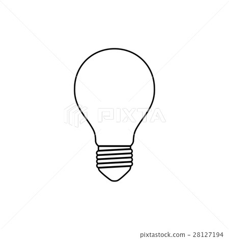 Light bulb icon. Vector. 28127194