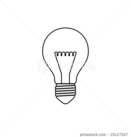 Light bulb icon. Vector. Light bulb icon. Vector. 28127207