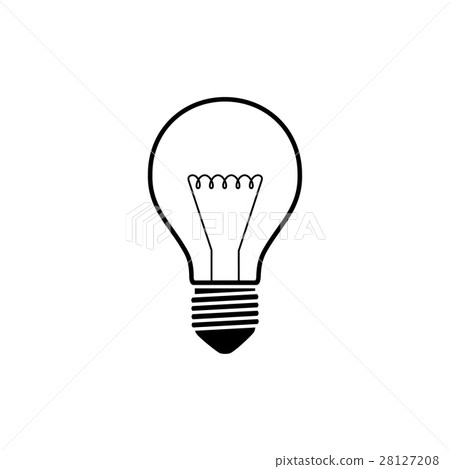 Light bulb icon. Vector. 28127208
