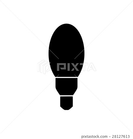 Light bulb icon. Vector. 28127613