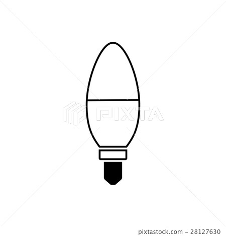 Light bulb icon. Vector. 28127630