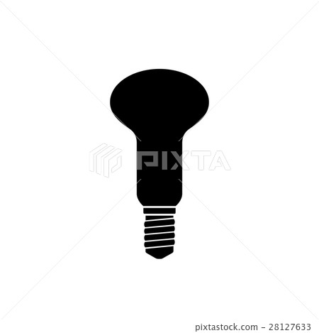 Light bulb icon. Vector. 28127633