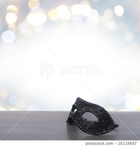 Mask with masquerade decorations 28128687