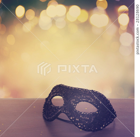 Mask with masquerade decorations Mask with masquerade decorations 28128690