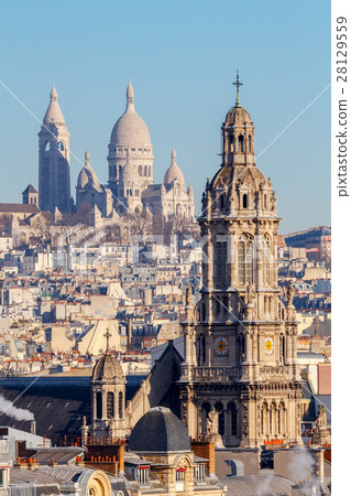 Paris. Sacre Coeur Basilica. 28129559