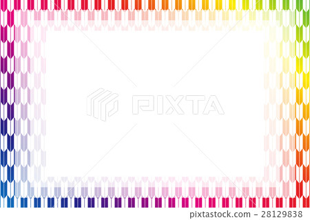 Background material Wallpaper, Photo frame, Photo frame, Graduation ceremony, Enrollment, Japanese style, Traditional pattern, Yaginigo pattern, Kimono, Copy space, Spring 28129838