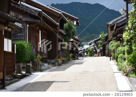 Townscape of Tokaido Sekijuku 28129903