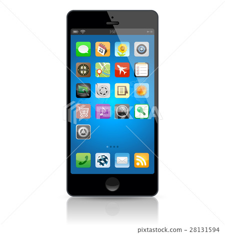 Smartphone material: black 28131594