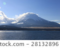 Mt. Fuji wearing a thin cloud 28132896