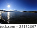 Fuji approaching solar ray 28132897