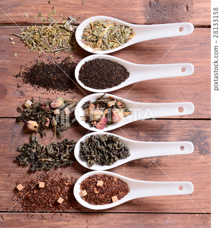 assortment of dry tea assortment of dry tea 28133158