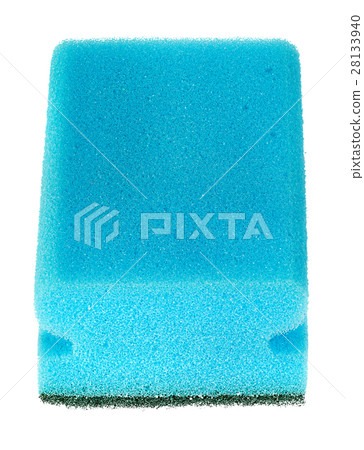 Single sponge for washing dishes perspective 28133940