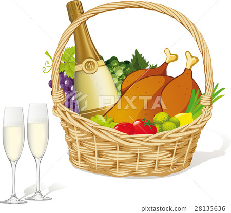 picnic basket 28135636
