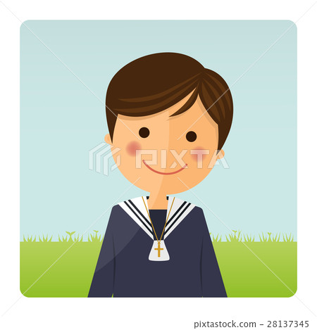 First communion child foreground First communion child foreground 28137345