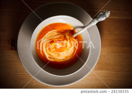 Pumpkin creme soup 28138335