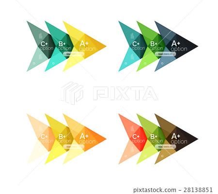 Vector colorful arrow option infographics Vector colorful arrow option infographics 28138851