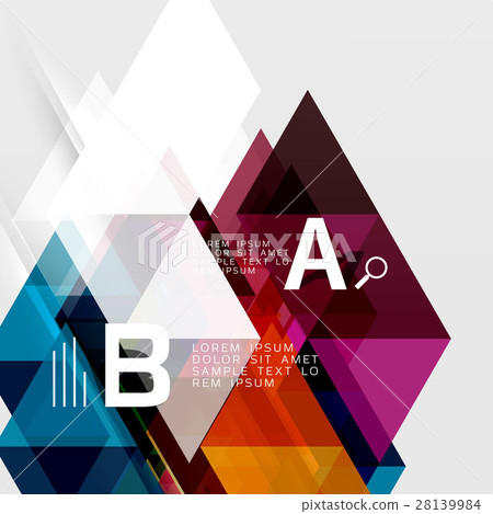 Transparent overlapping triangles Transparent overlapping triangles 28139984