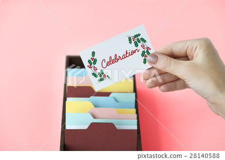 Merry Christmas Family Time Celebration Holiday Concept 28140588
