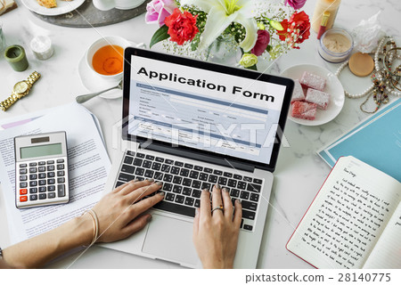 Application Form Document Filling Concept 28140775