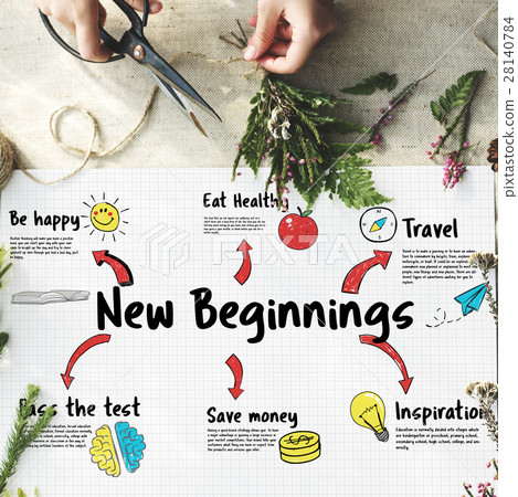 New Beginning Solution Goals Concept New Beginning Solution Goals Concept 28140784