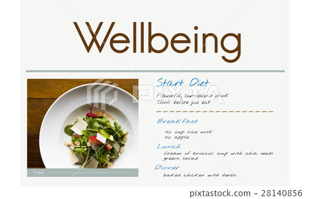 Diet Plan Healthy Living Concept 28140856