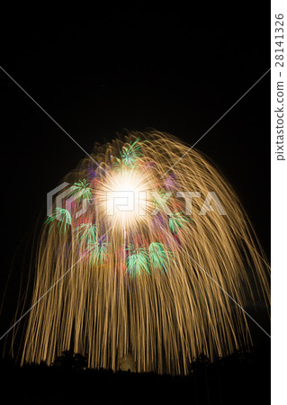 Niigata _ Katakai fireworks Four quadruple ball 28141326