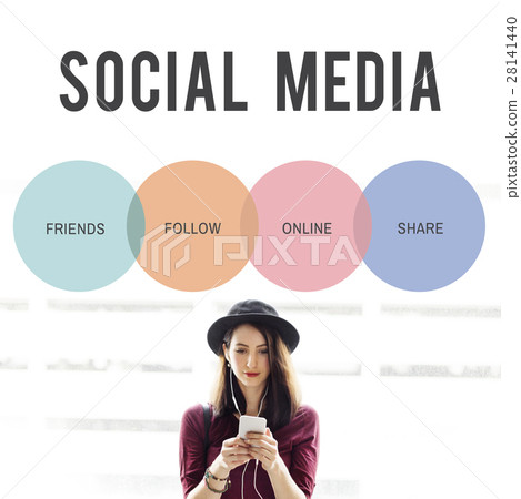 Social Media Words Online Concept Social Media Words Online Concept 28141440