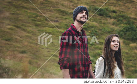 People Relaxation Mountain Carefree Togetherness Concept People Relaxation Mountain Carefree Togetherness Concept 28142298