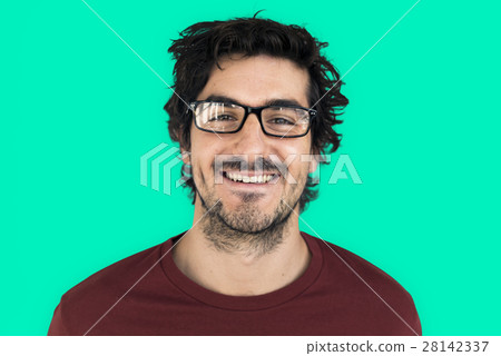Man Adult Studio Casual Portrait Guy Concept 28142337