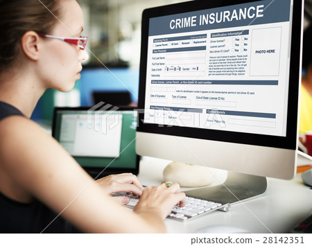 Crime Insurance Robbery Illegal Theft Security Concept 28142351