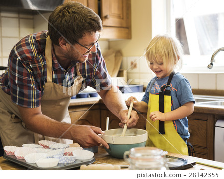 Homemade Baking Holiday Kid Son Concept 28142355