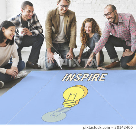 Inspire Fresh Ideas Creativity Concept 28142400