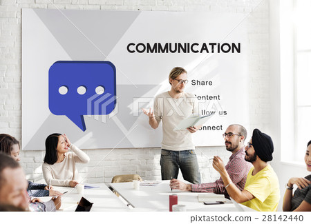 Social Network Communication Connection Concept Social Network Communication Connection Concept 28142440
