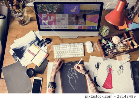 Fashion Designer Stylish Showroom Concept Fashion Designer Stylish Showroom Concept 28142489