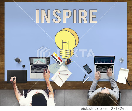 Inspire Fresh Ideas Creativity Concept Inspire Fresh Ideas Creativity Concept 28142631