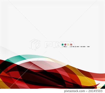 Vector silk wave background Vector silk wave background 28145503