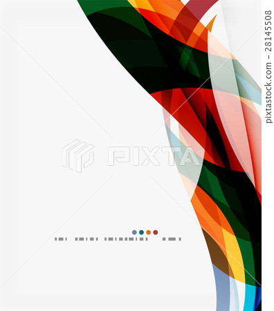 Vector silk wave background 28145508